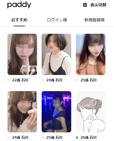 パディ　石川